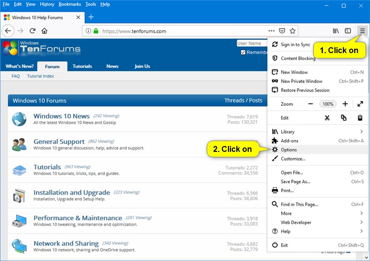 Enable or Disable Ctrl+Tab Thumbnail Previews of Tabs in Firefox