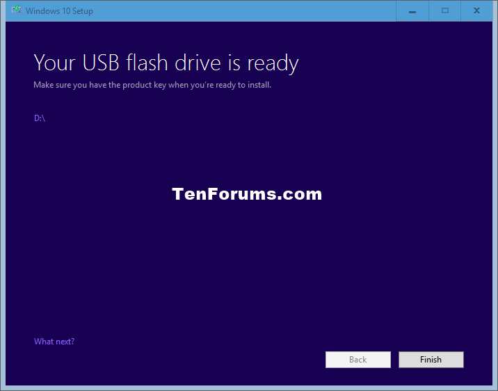 Create Bootable USB Flash Drive to Install Windows 10 Tutorials