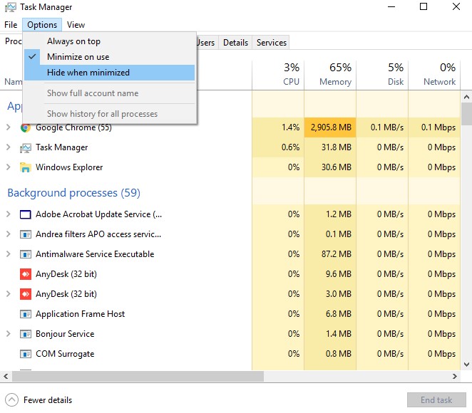 Set Default Tab for Task Manager in Windows 10 Tutorials