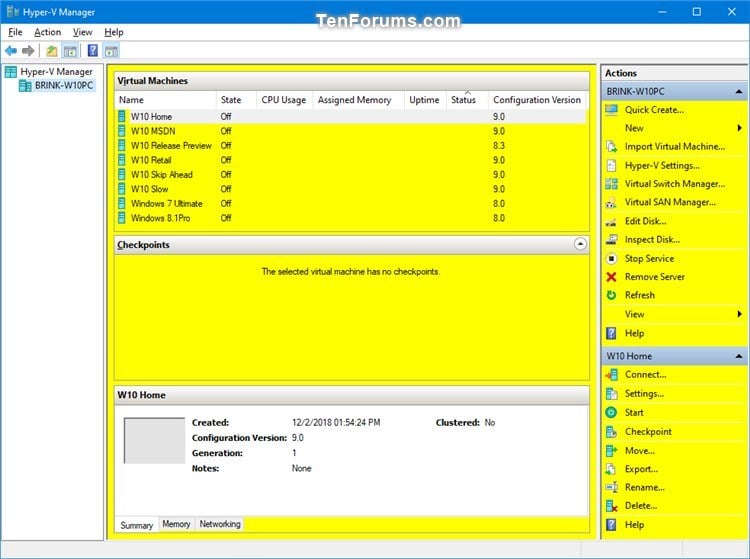 Change Window Background Color in Windows 10 Tutorials