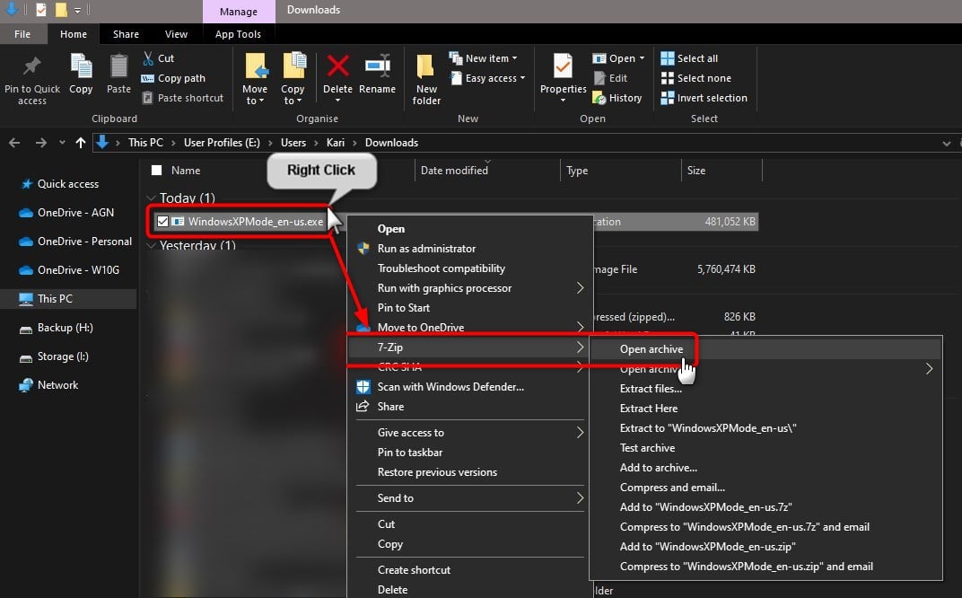 HyperV Add Windows XP Mode Virtual Machine in Windows 10 Tutorials