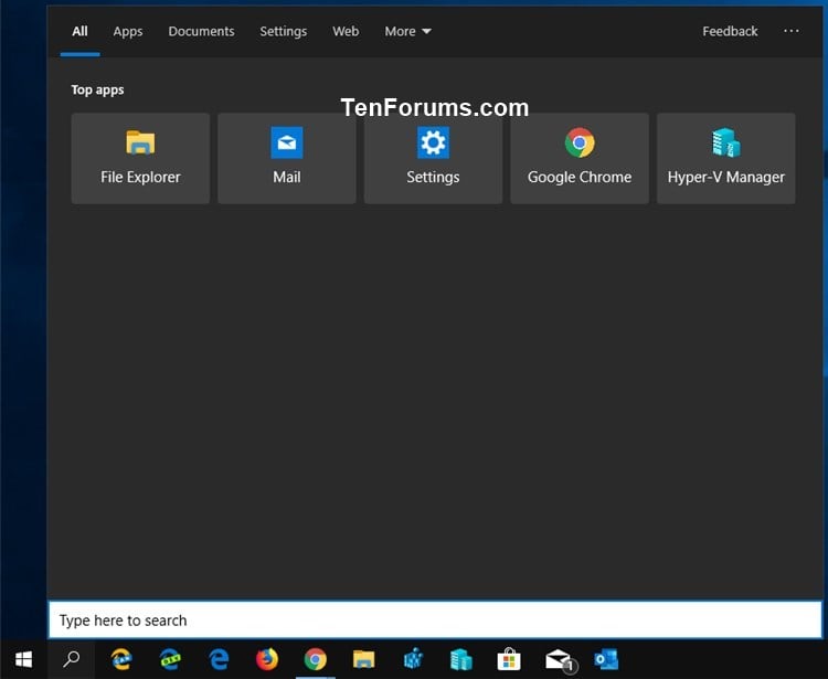 Add or Remove Search Glyph in Search Box in Windows 10 Tutorials