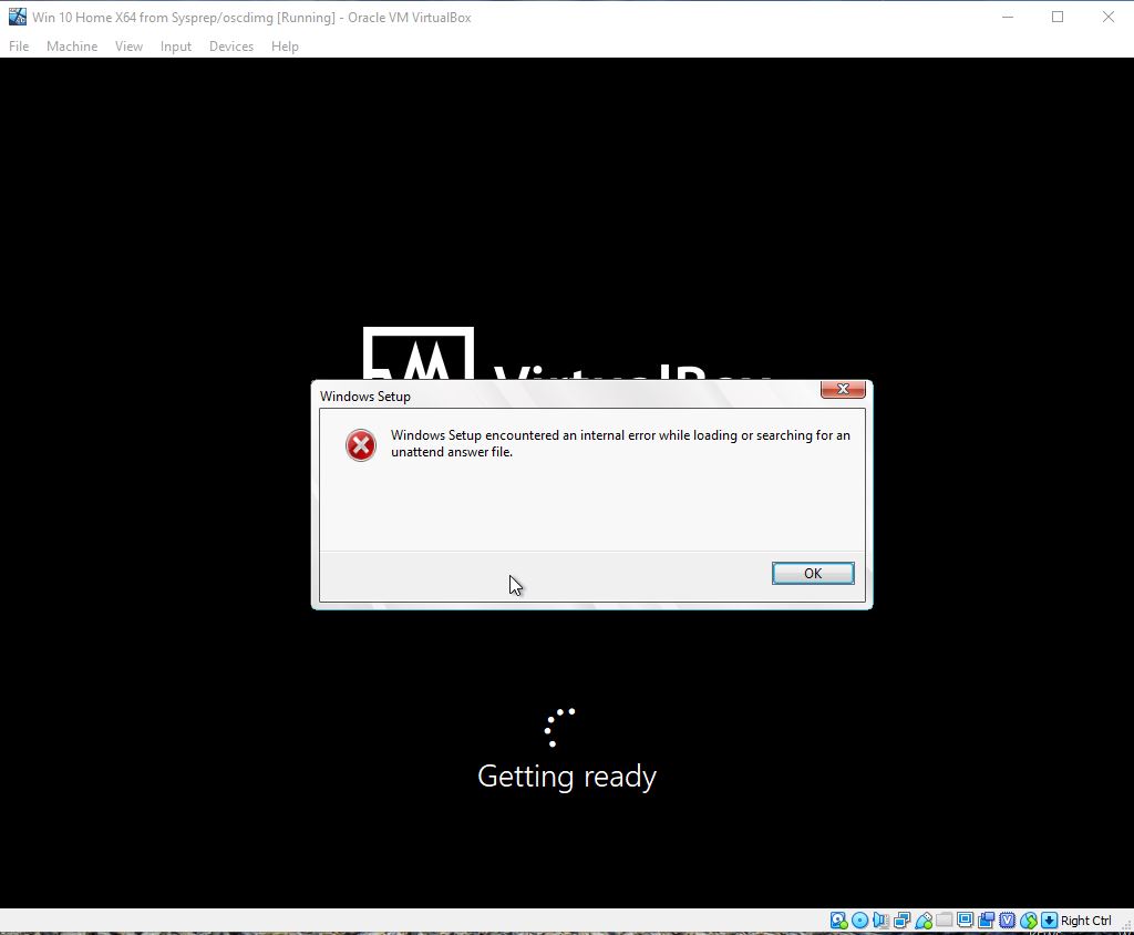 Create media for automated unattended install of Windows 10 Page 23