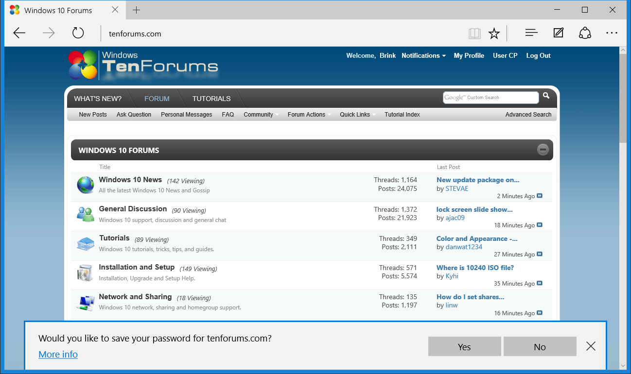 Browsers And Email Manage Saved Passwords In Microsoft Edge In Windows