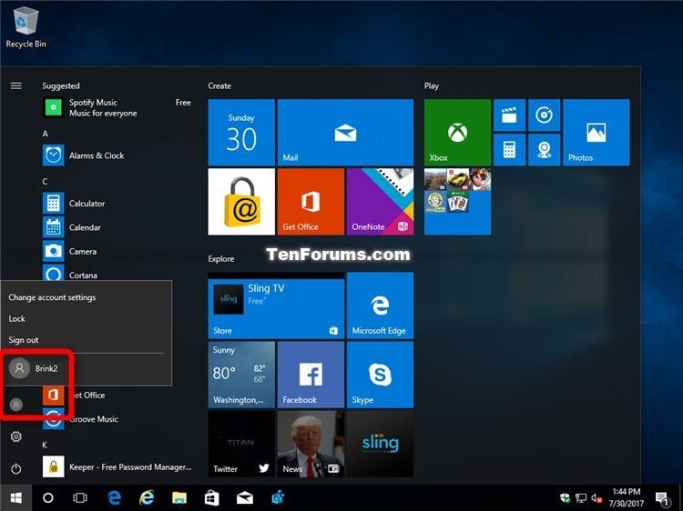 Apply Default Account Picture to All Users in Windows 10 Tutorials