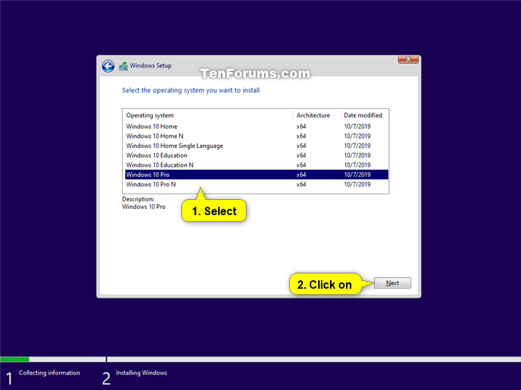 Custom Install Windows 10 Tutorials