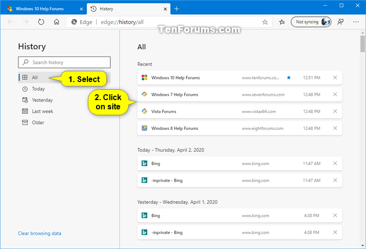 How to Reopen Closed Tab in Microsoft Edge Chromium Tutorials