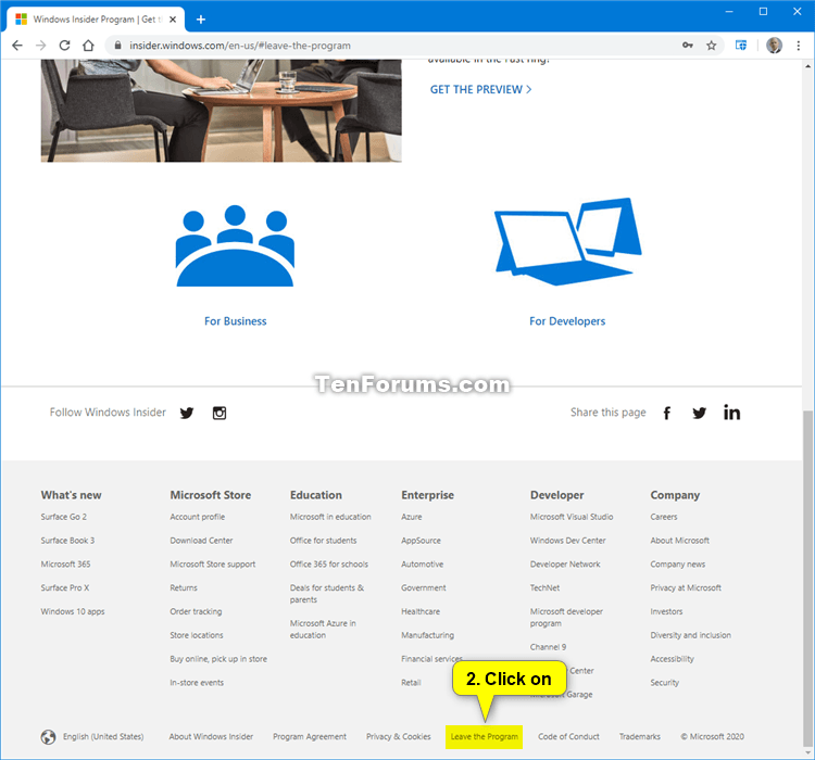 How to Leave Windows Insider Program to Unregister Account Tutorials