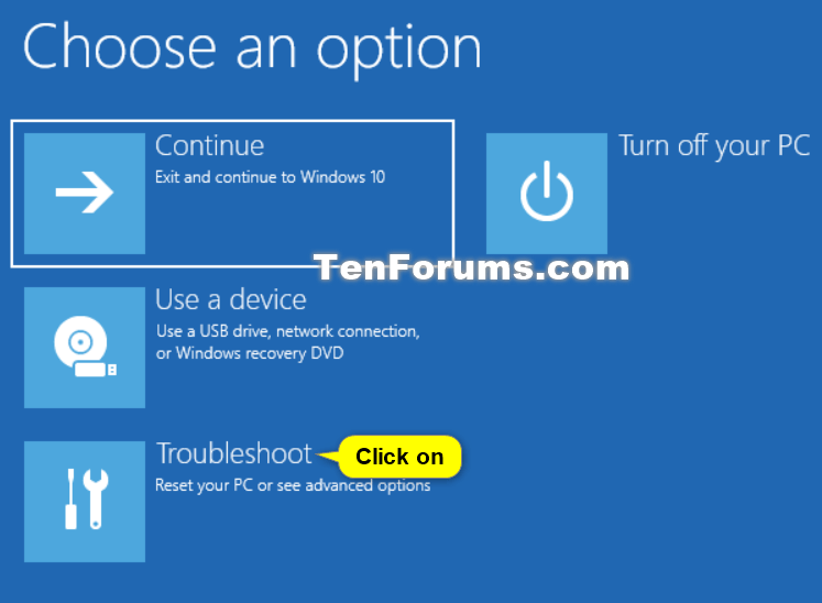 Go Back to the Previous Version of Windows in Windows 10 Tutorials