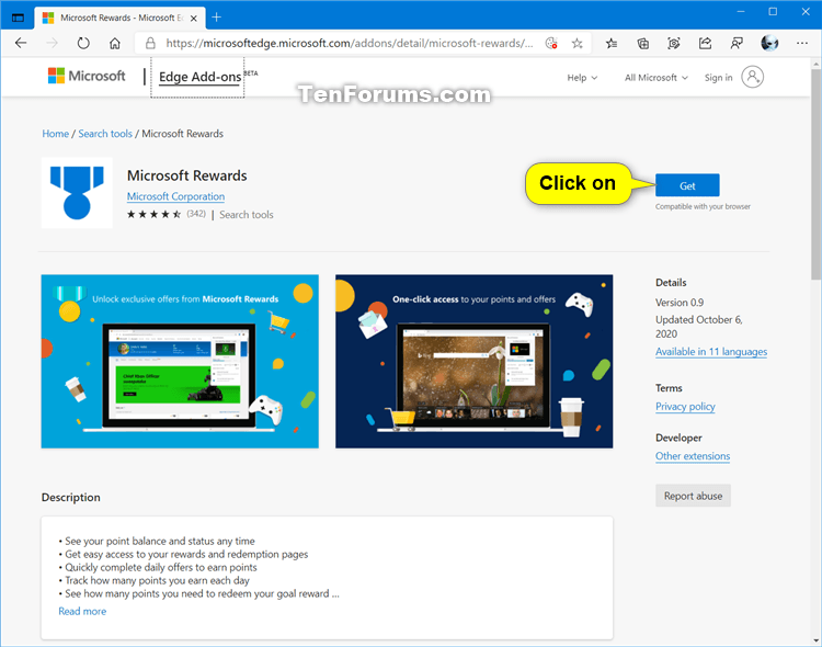 How to Add and Remove Extensions in Microsoft Edge Chromium Tutorials