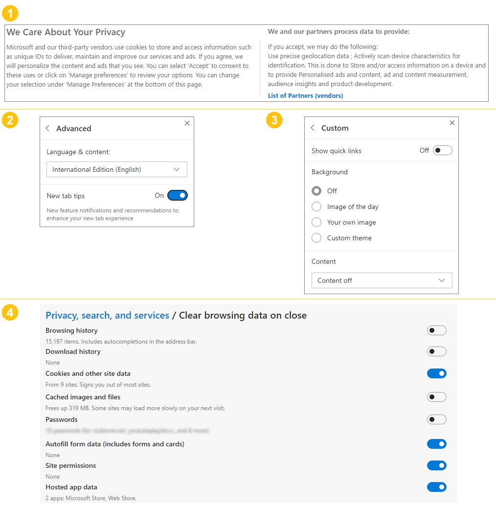 How To Change Microsoft Edge Background Microsoft Edge Chromium Images