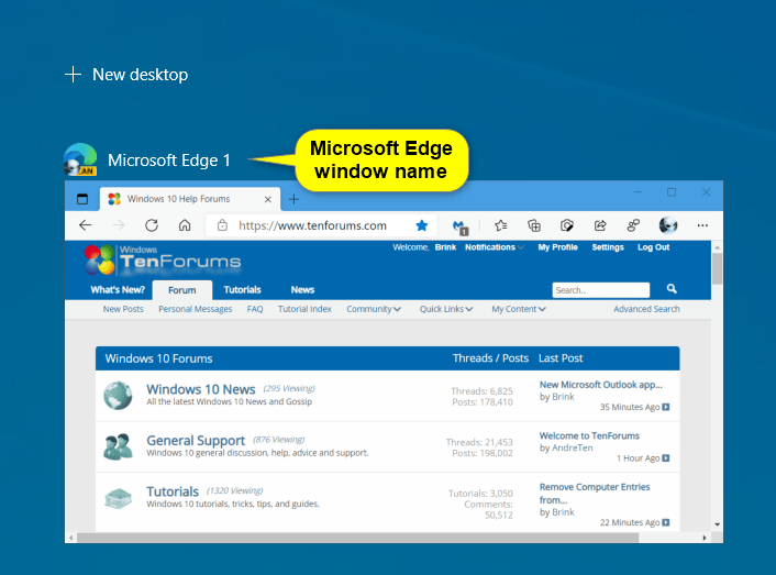 How to Name a Window in Microsoft Edge Chromium Tutorials