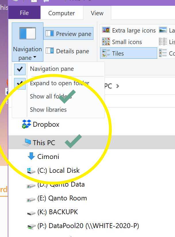Add or Remove User Folder from Navigation Pane in Windows 10 Page 2