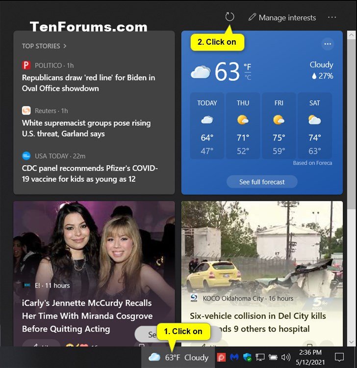How to Change Language of Feed for News and Interests in Windows 10 Tutorials