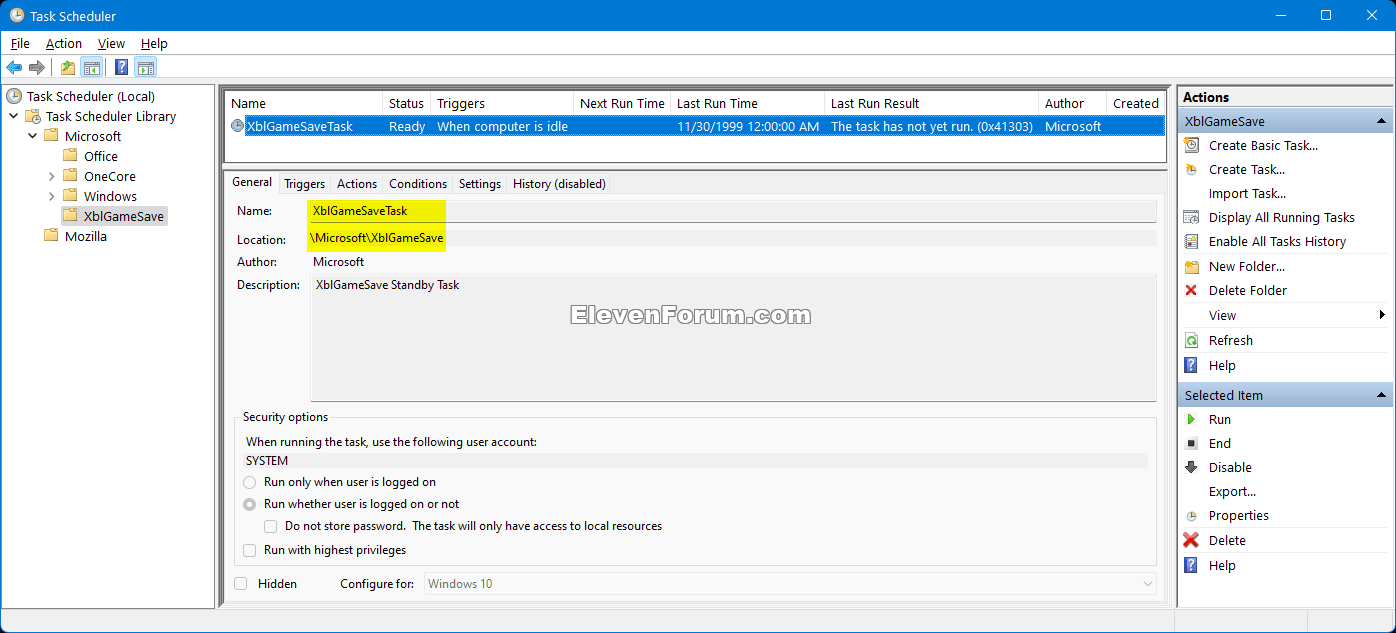 How to Enable or Disable Scheduled Task in Windows 10 Tutorials