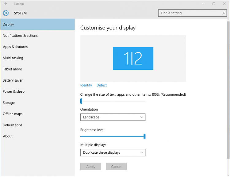 Multiple Displays Change Settings and Layout in Windows 10 Tutorials