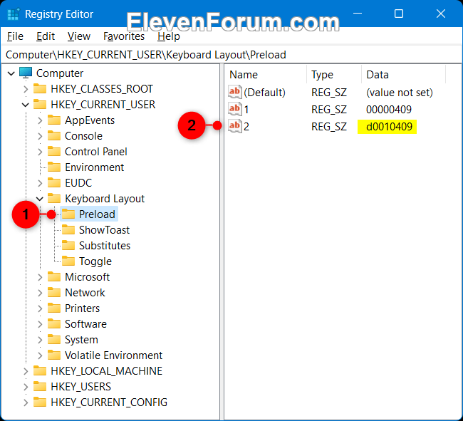 Add or Remove Keyboard Layouts in Windows 10 Tutorials