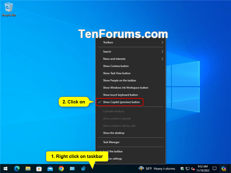 How To Add Copilot To Taskbar Windows 11 Image to u