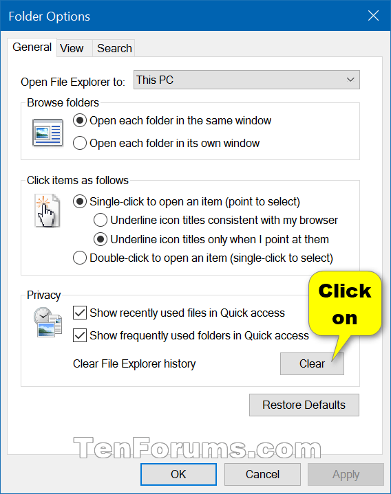 Recent Files History In Windows 10 Website document-list.com
