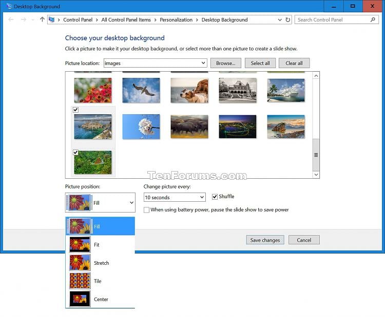 View Slide Show of Pictures in Windows 10 Tutorials