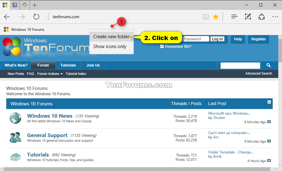 Microsoft Edge Favorites Folder Location
