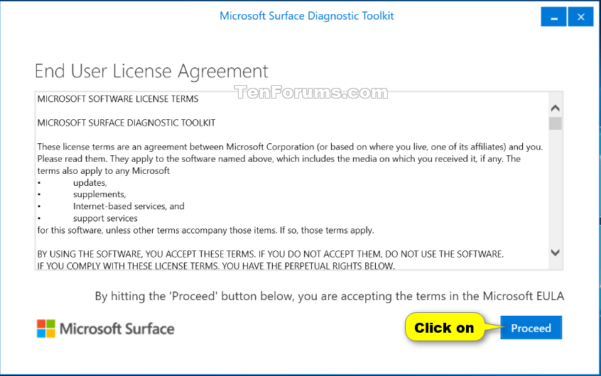 Use Microsoft Surface Diagnostic Toolkit in Windows 10 Tutorials