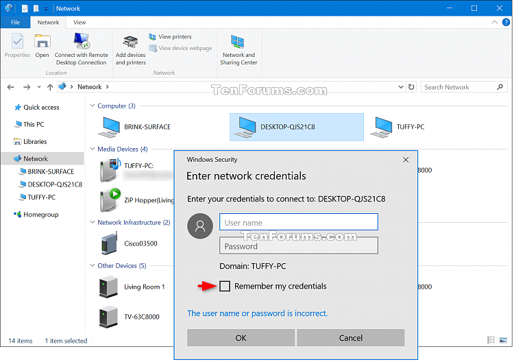Turn On or Off Password Protected Sharing in Windows 10 Tutorials