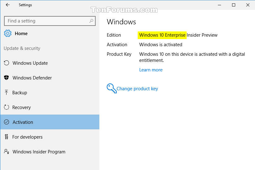 Installation & Upgrade Downgrade Windows 10 Enterprise to Windows 10 Pro