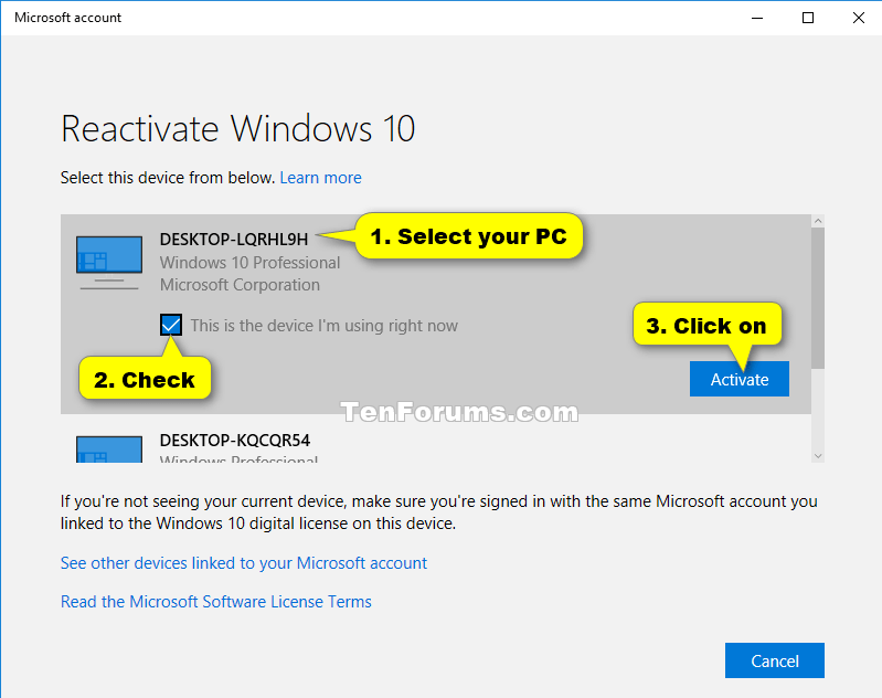 Use Activation Troubleshooter in Windows 10 Tutorials