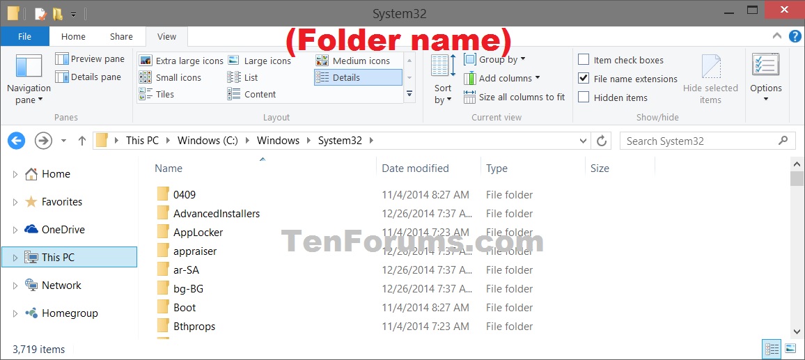 Display Full Path in Title Bar of File Explorer in Windows 10 Tutorials