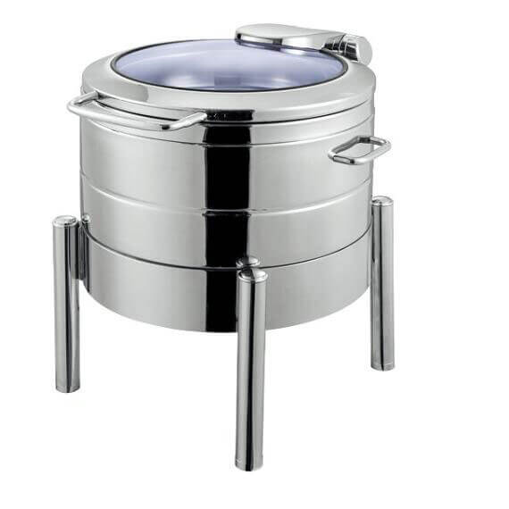 Catering Equipment Stainless Steel Luxury Induction Chafer Hydraulic Soup Warmer Tenko