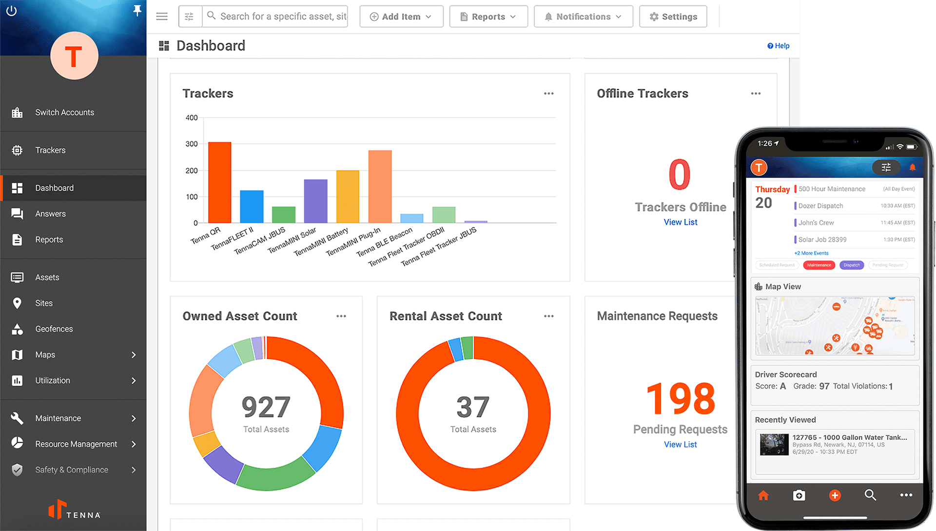 Construction Equipment Management Made Simple Tenna