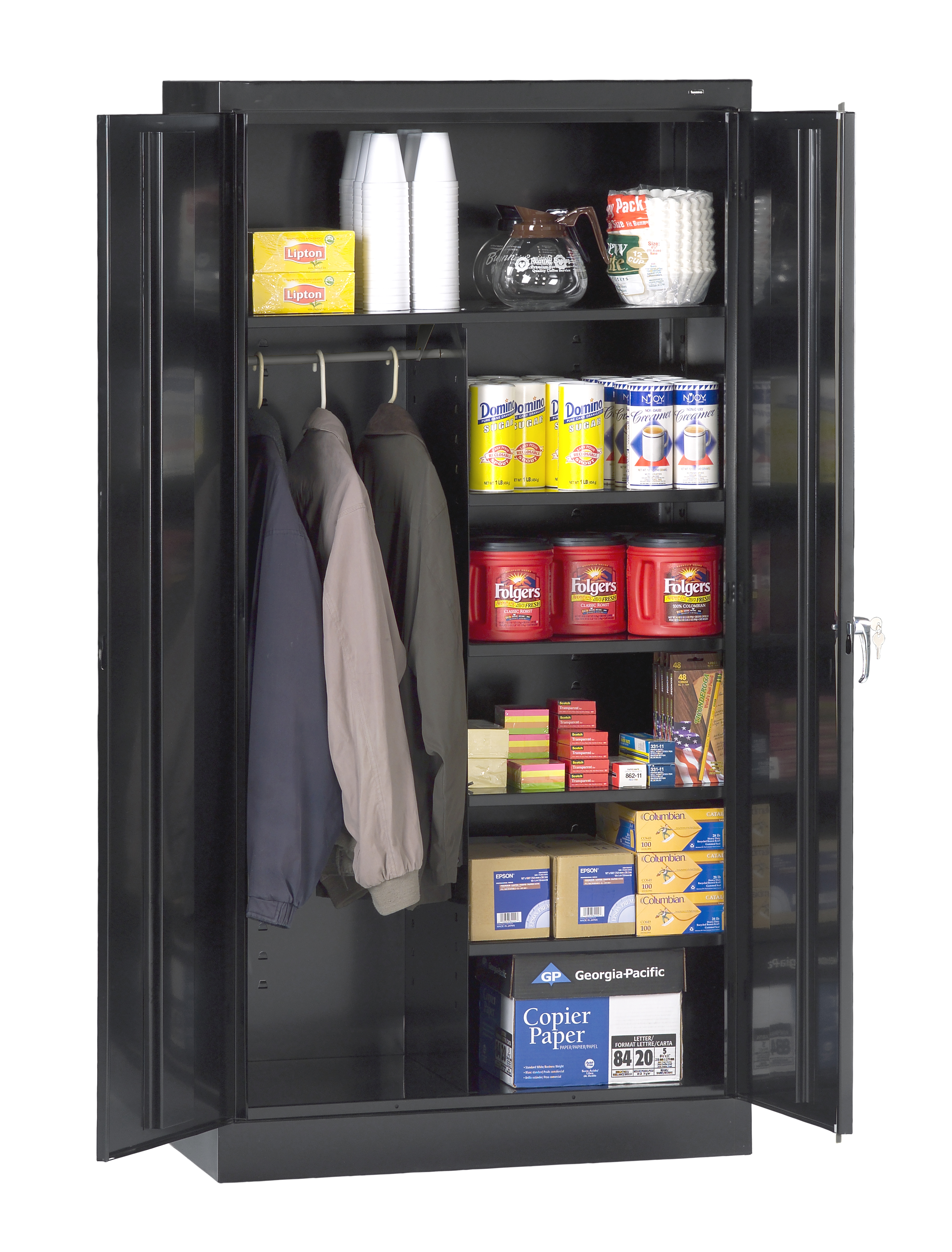 Tennsco Combination Wardrobe Storage Matttroy