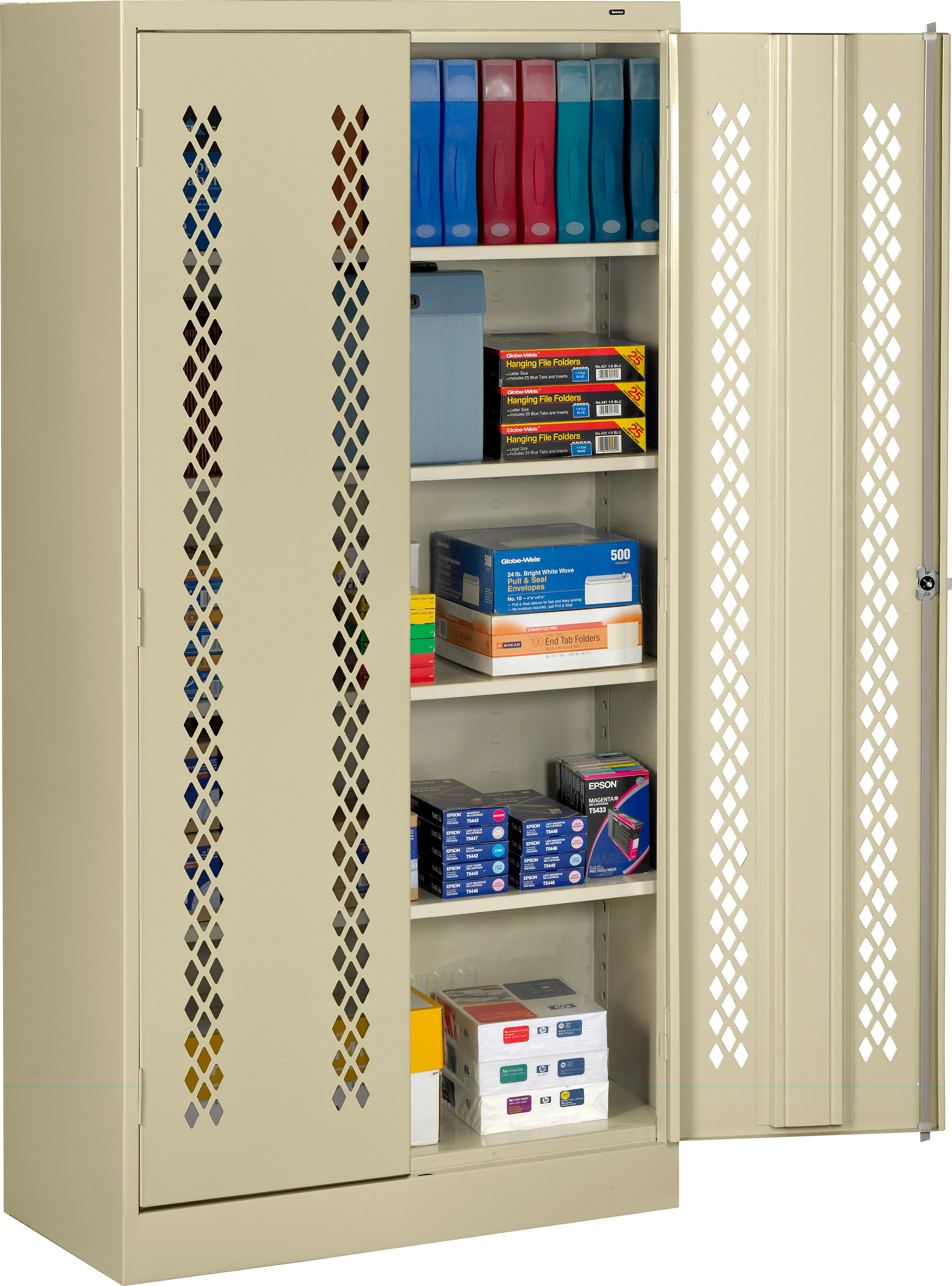 Tennsco Storage Made Easy Standard Storage with Perforated