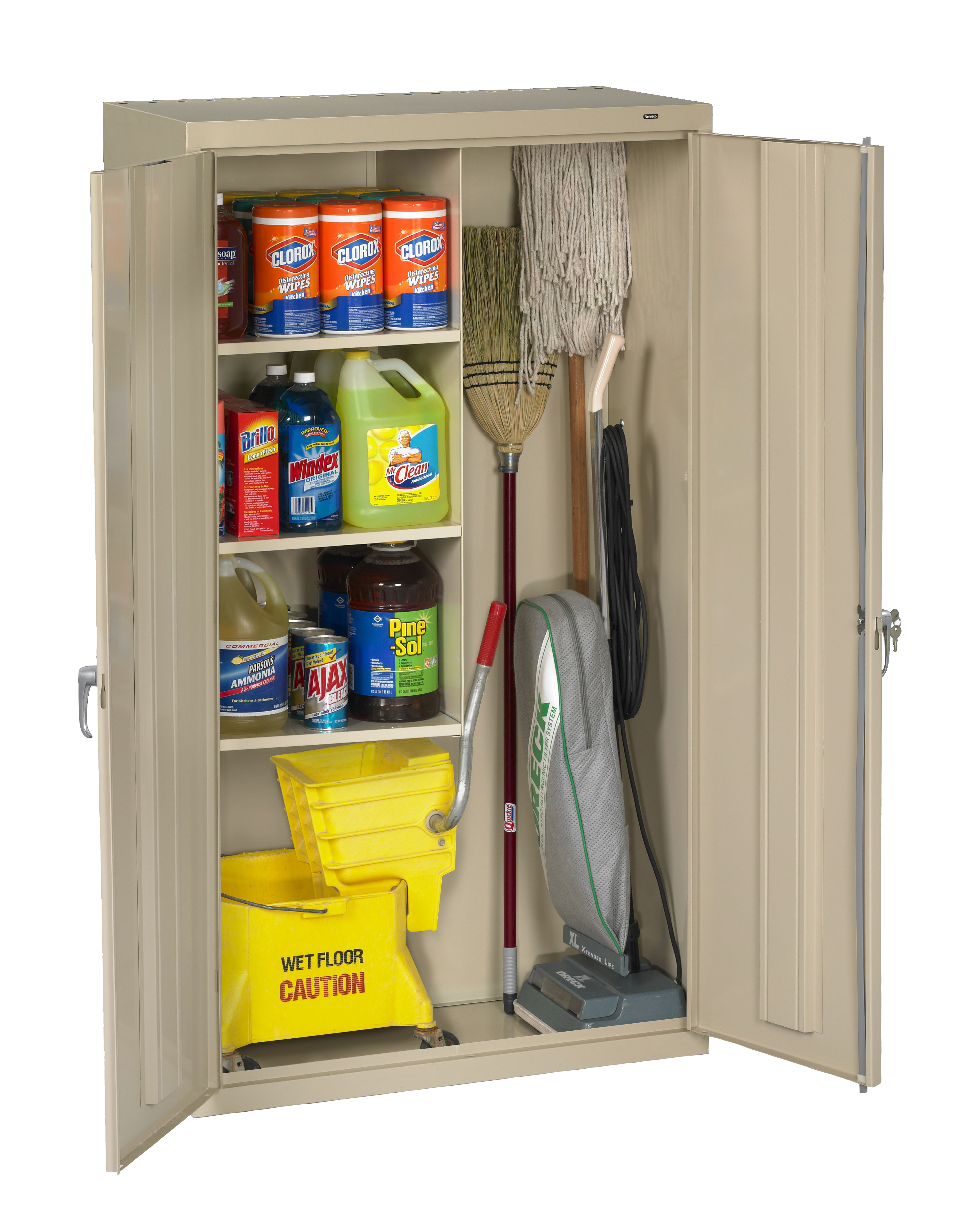 Janitorial Closet Storage Dandk Organizer