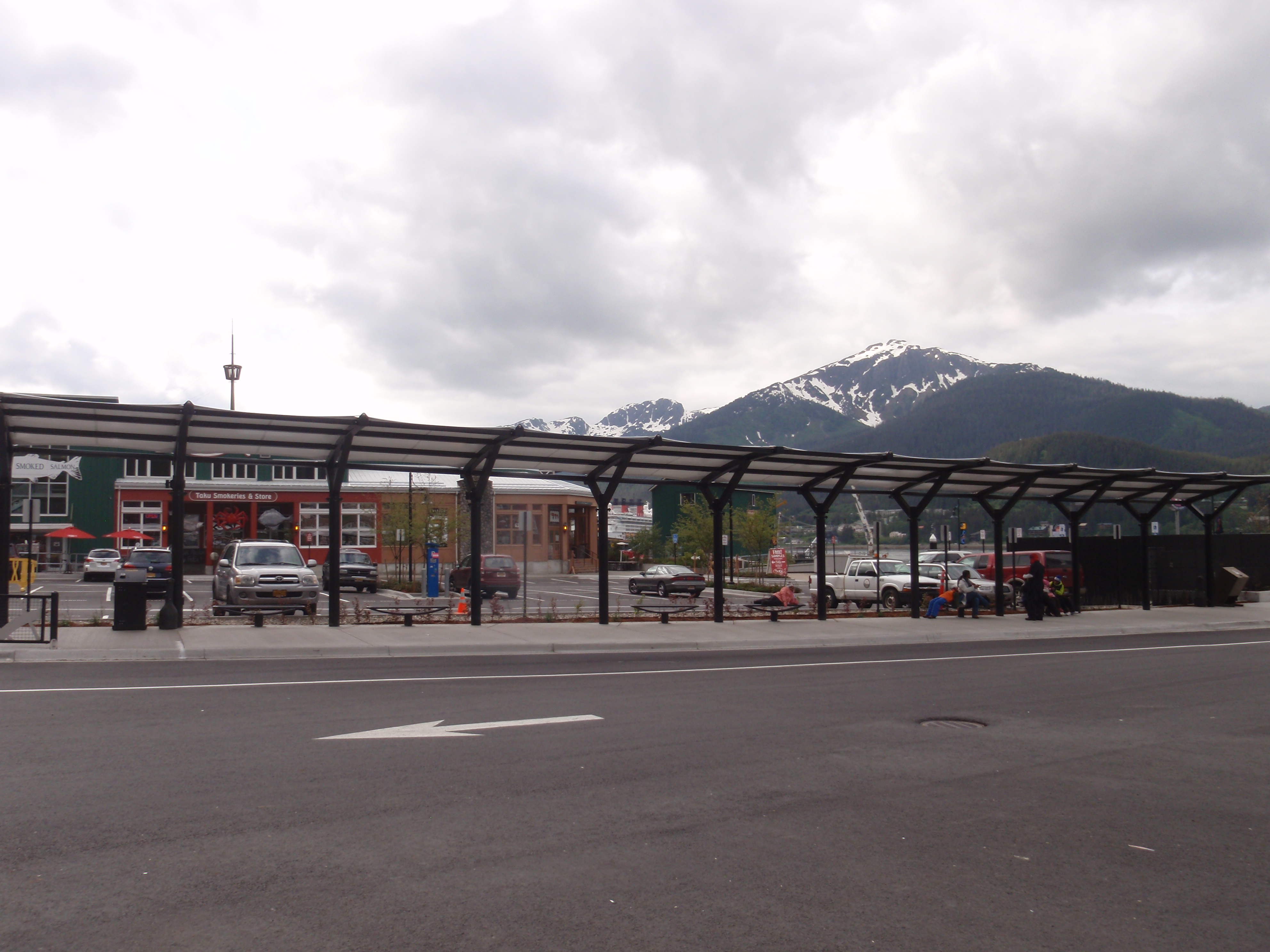 Port Customs & Visitors Center Juneau, AK Tension Structures