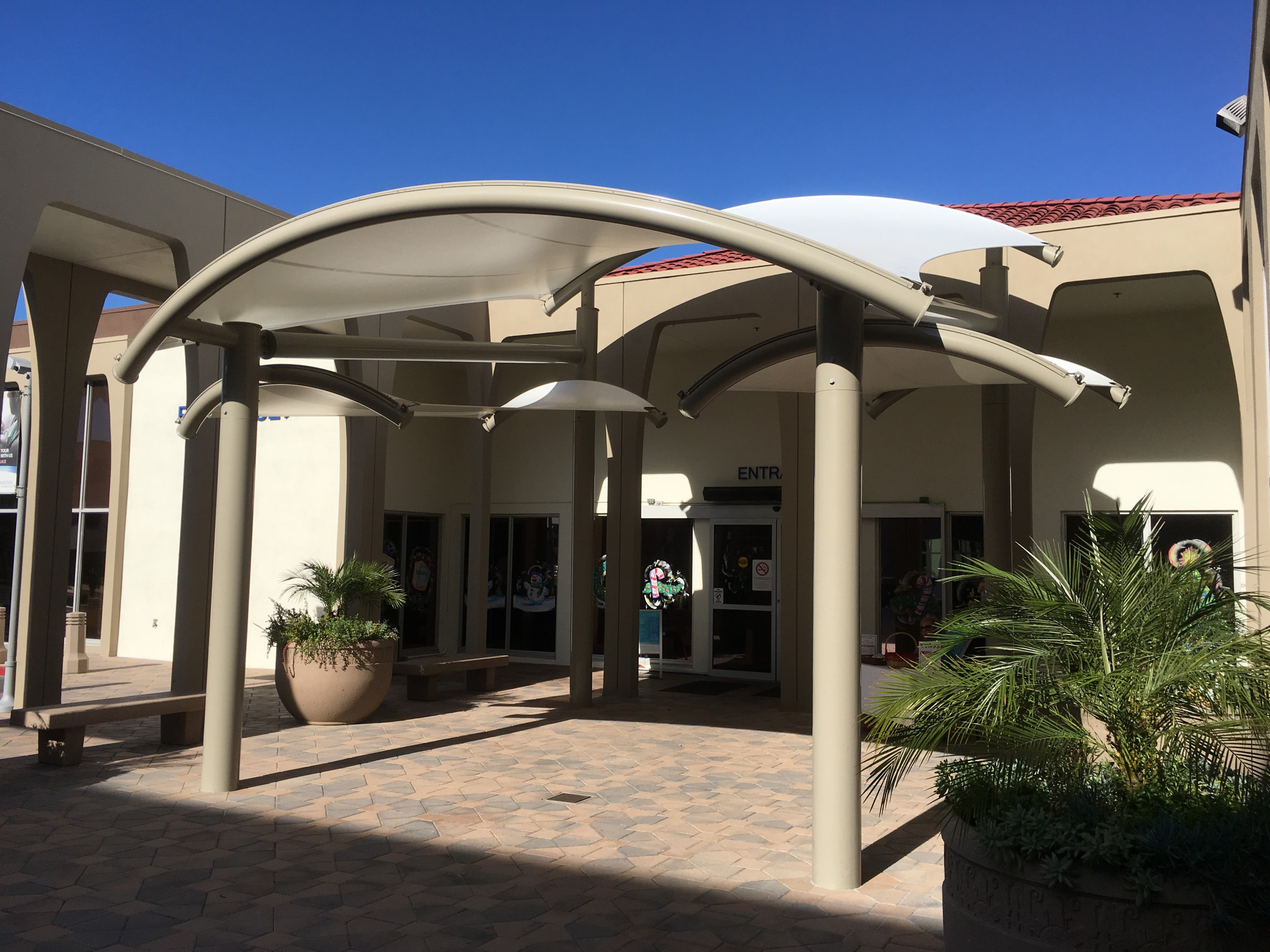 Los Alamitos Medical Center Los Alamitos, CA Tension Structures