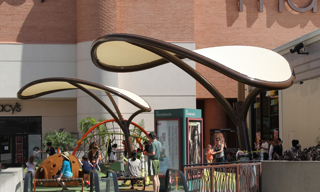 Westfield Santa Anita Promenade Arcadia, CA Tension Structures
