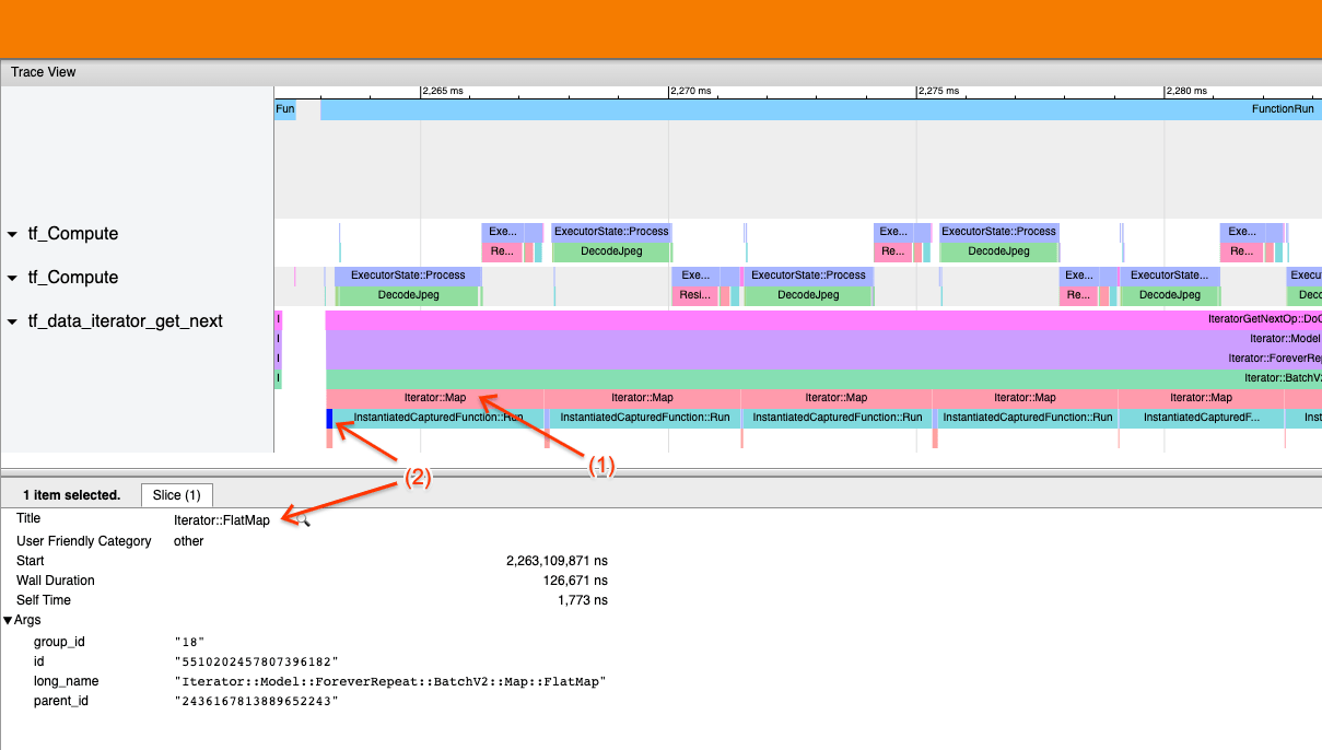 Analyze tf.data performance with the TF Profiler TensorFlow Core