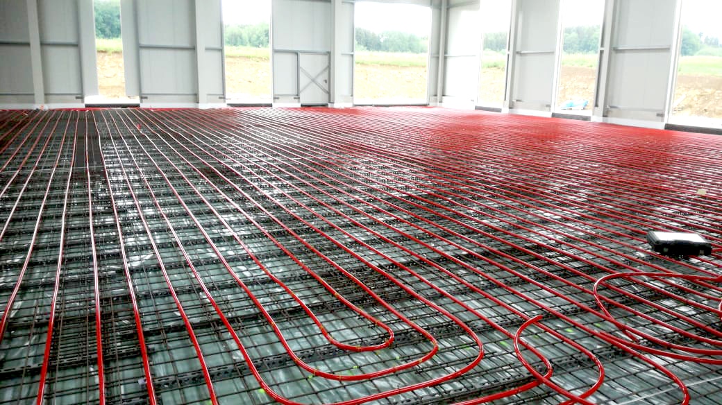 Using plastic pipes for heating and cooling brings energy efficiency