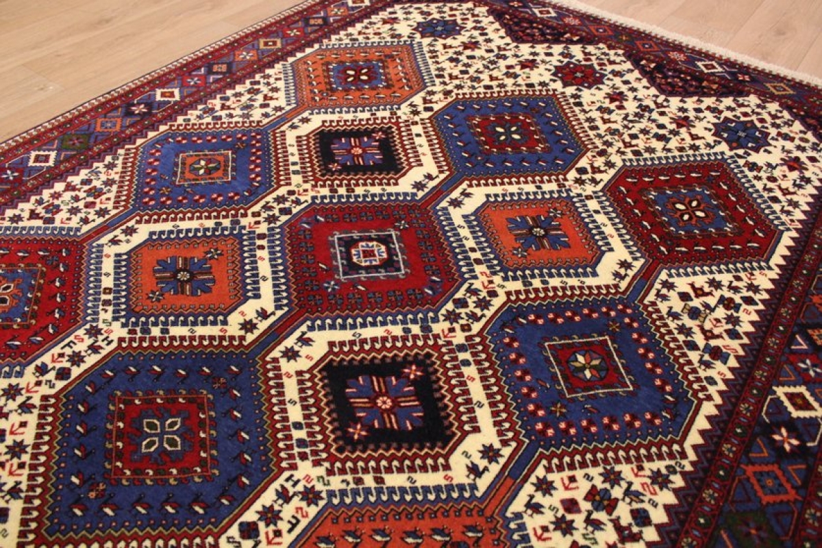 13+ toll Vorrat Teppich Perser Perser Teppich "Yalameh" Wollteppich