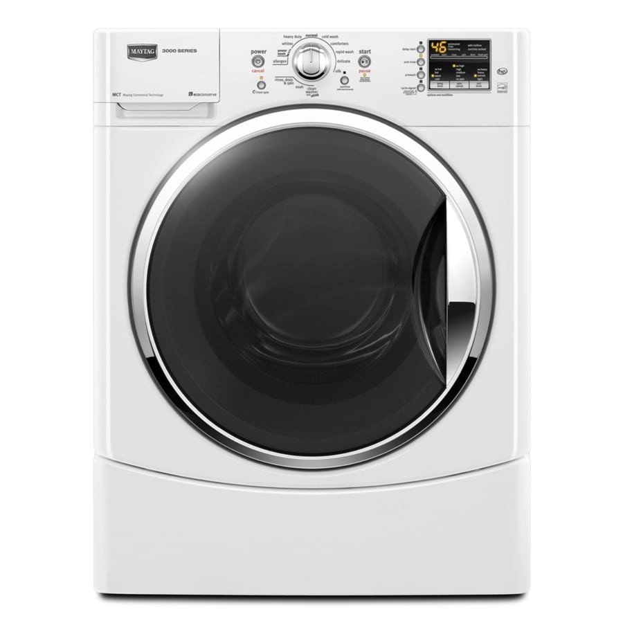 What are the common causes of the F02 error code on a Maytag front