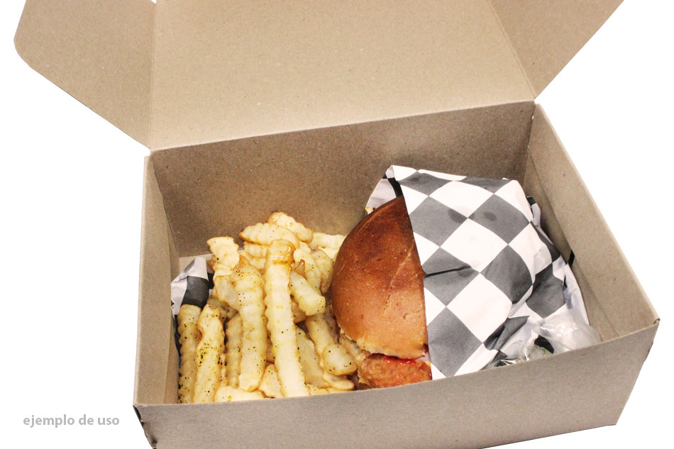 Caja Comidas Grande Tera Packaging