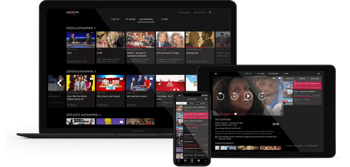 Quickline TV Apps TeraVolt