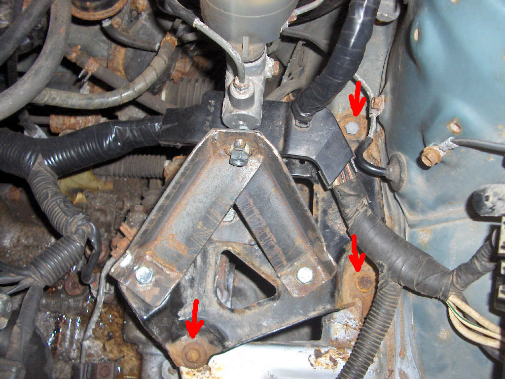 Brake Master Cylinder Brace Installation