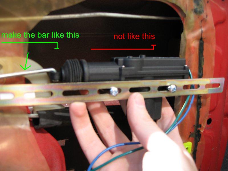 Power Door Lock Installation