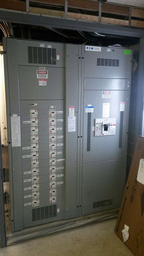 Commercial Electrician Updates Electrical Equipment in WI Terminal