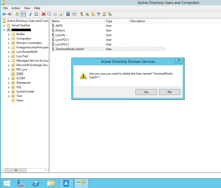 Terminalworks Blog Active Directory Recycle Bin Windows Server 2012 R2