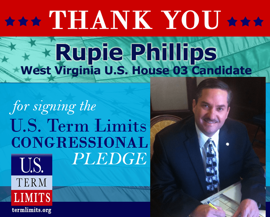 Strong Support for Congressional Term Limits in West Virginia U.S. House CD3 Race U.S. Term