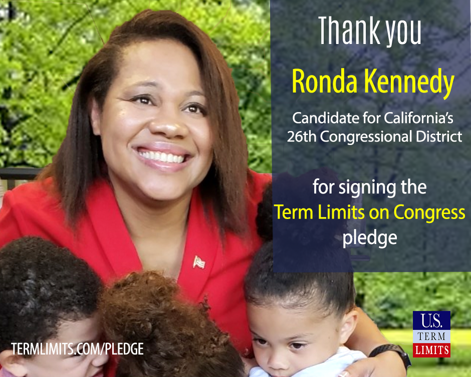 Ronda Kennedy Pledges Support for Term Limits on Congress U.S. Term